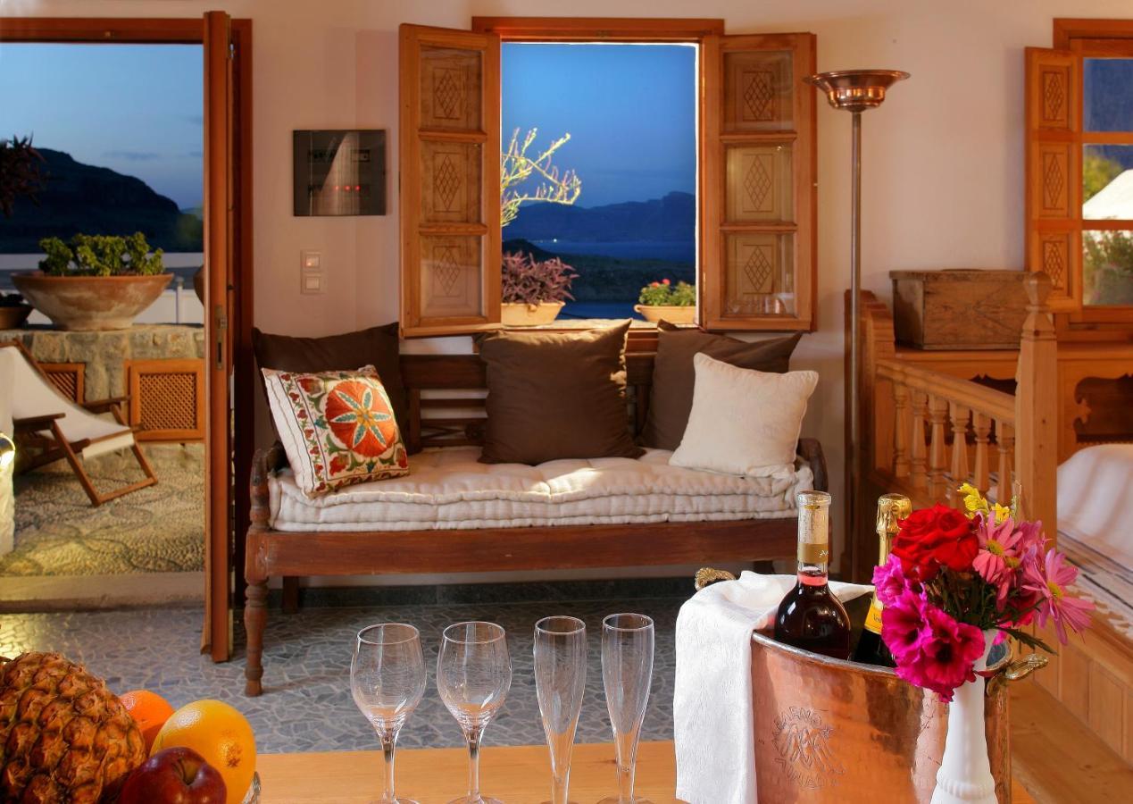 Melenos Art Boutique Hotel Líndos Zimmer foto